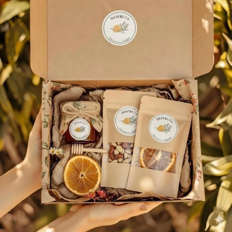 Kit Presente Desfruta vista superior