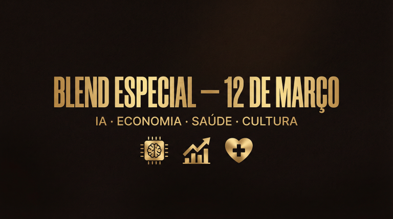 Blend Especial — 12 de Março: Pessimismo Econômico, IA Apocalíptica, Sarampo de Volta e Cultura em Movimento