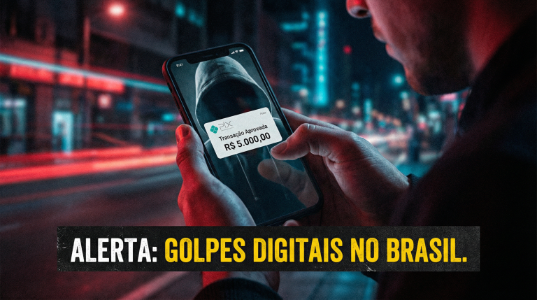 Golpes digitais em 2026: como criminosos estão roubando seu dinheiro pelo Pix, WhatsApp e IA — e como se proteger