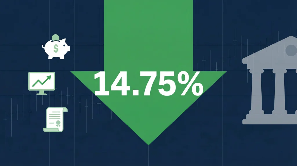 Selic caiu para 14,75% — e agora? O que fazer com o seu dinheiro