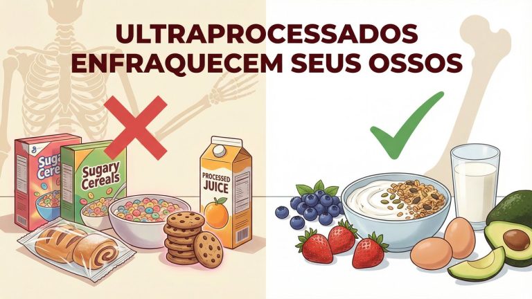 Ultraprocessados Enfraquecem Seus Ossos: O Novo Estudo que Vai Mudar o Que Você Come no Café da Manhã