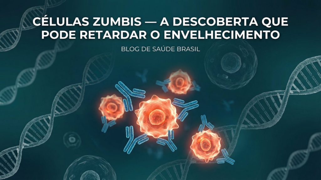 ‘Células Zumbis’: A Descoberta que Pode Retardar o Envelhecimento — e o Que Você Pode Fazer Hoje