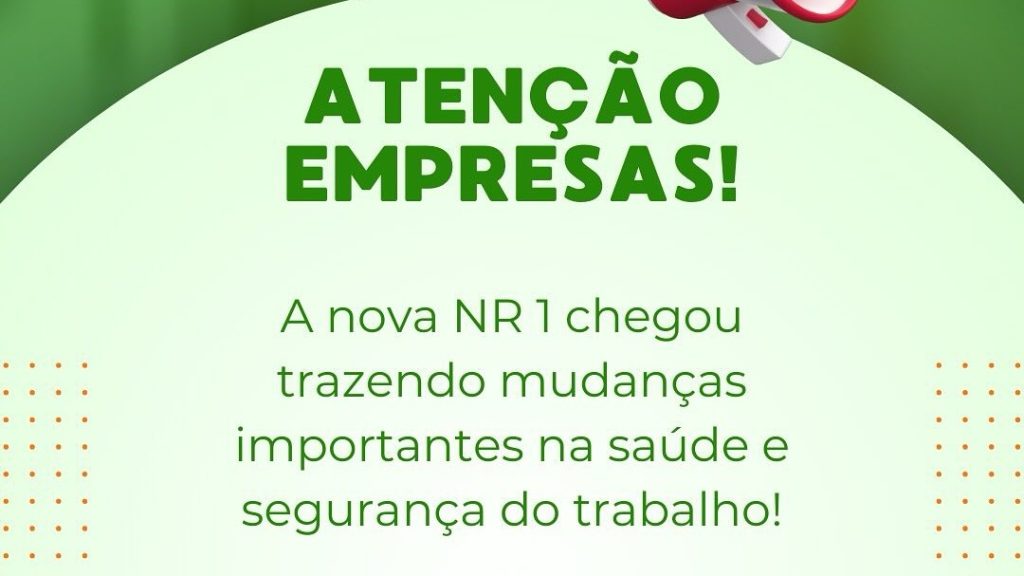 NR-1 em Vigor: Sua Empresa Agora É Obrigada a Cuidar da Sua Saúde Mental