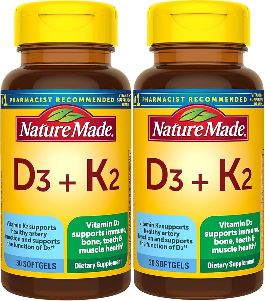 Vitamina D3 + K2 - Suplemento