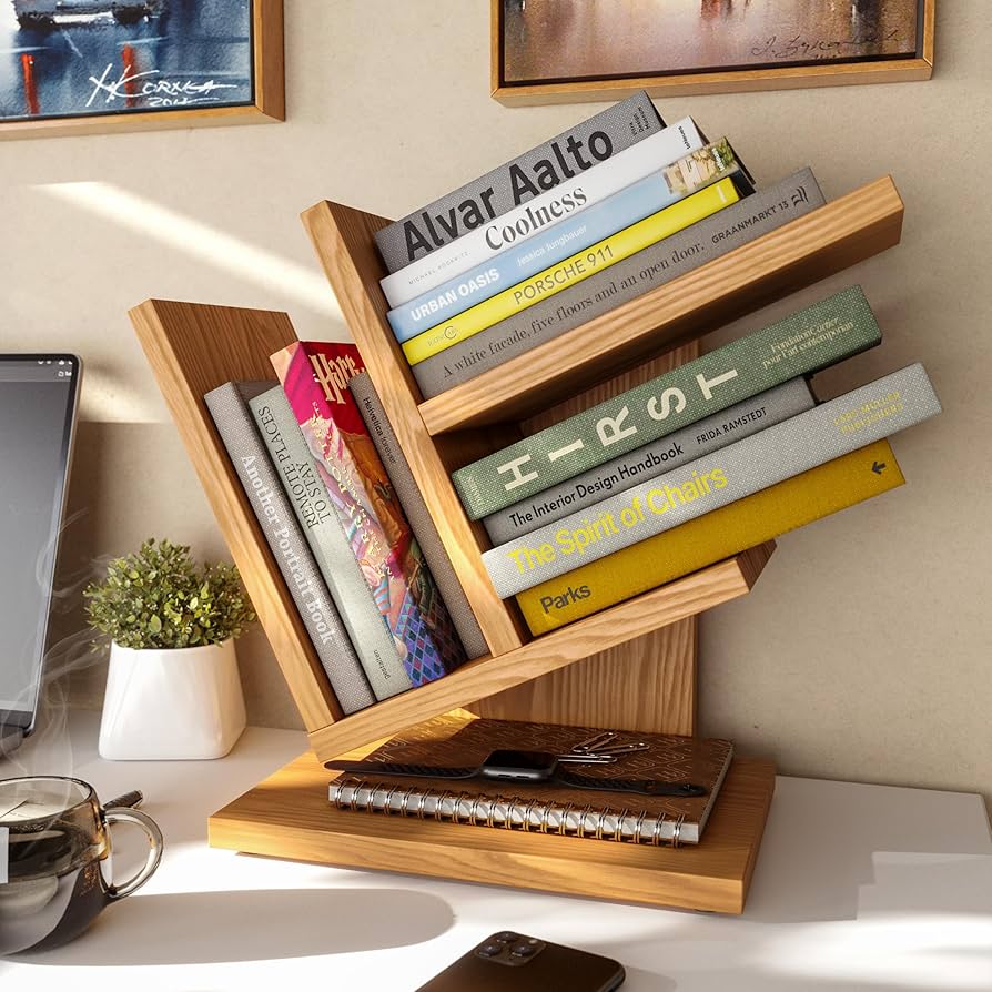 Suporte Organizador de Livros