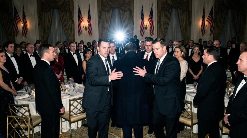 Trump Foi Retirado às Pressas de um Jantar Após Tiros — e o Mundo Segura a Respiração