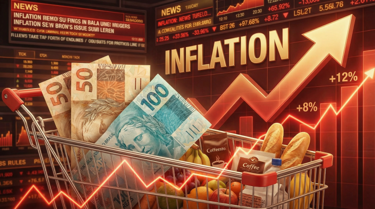 IPCA Sobe pela 4ª Semana Seguida para 4,36%: o Que o Focus Revela Sobre Seu Poder de Compra em 2026