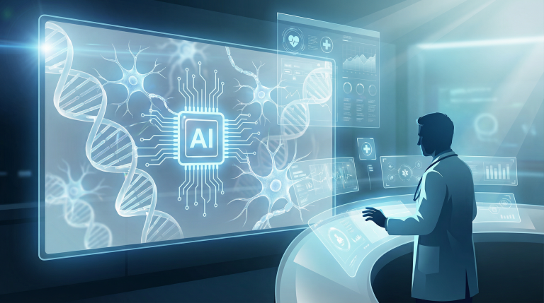 IA Está Desenvolvendo Curas para Doenças Antes Incuráveis — Parkinson, Câncer e Bactérias Resistentes Estão na Mira