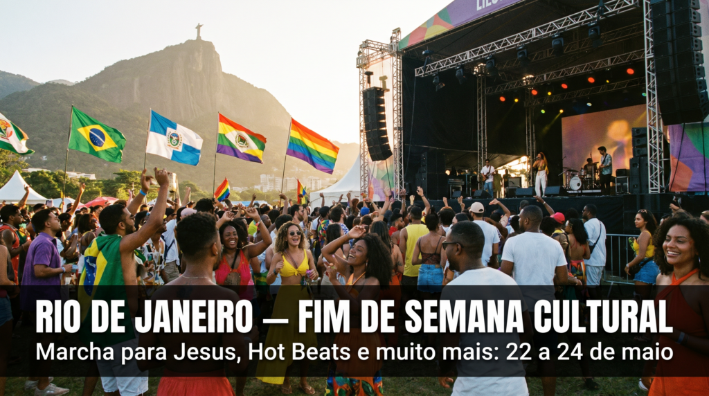 Agenda Cultural do Rio de Janeiro: O Que Fazer no Fim de Semana de 22 a 24 de Maio