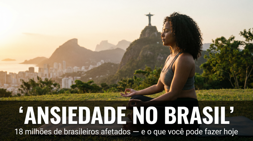 Brasil Lidera Ranking Mundial de Ansiedade: 18 Milhões de Brasileiros Afetados — e o Que Você Pode Fazer Hoje