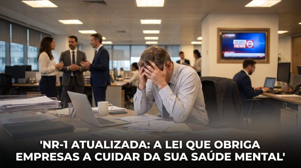NR-1 Atualizada: A Nova Lei Que Obriga Empresas a Cuidar da Saúde Mental dos Funcionários