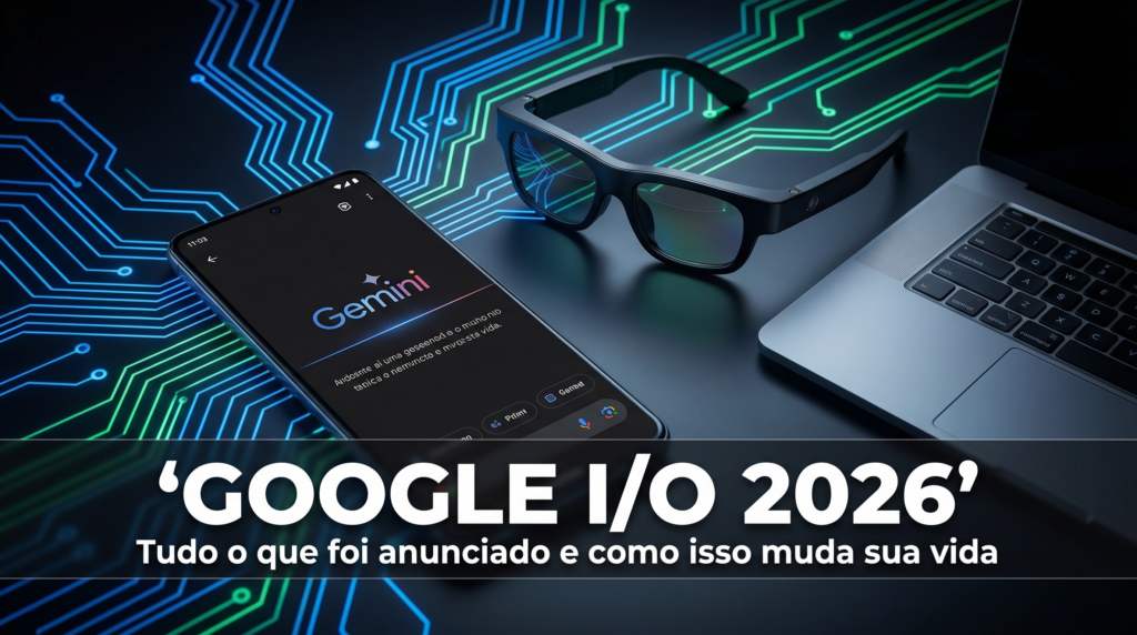 Google I/O 2026: Tudo o Que Foi Anunciado e Como Isso Vai Mudar o Seu Dia a Dia