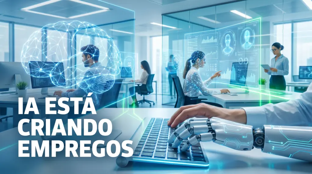 IA Está Criando Empregos — Mas Não os Que Você Espera