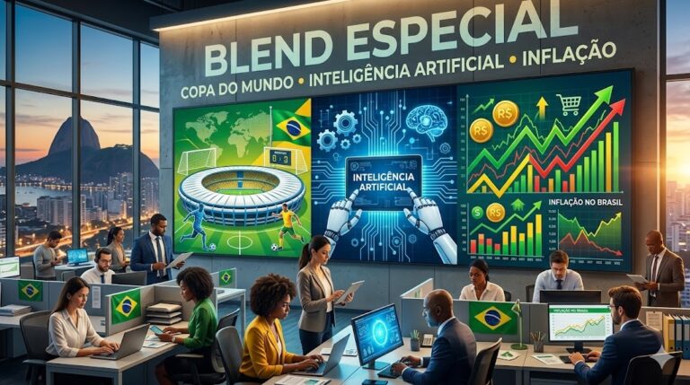 Copa, IA e Inflação: O Verão Que o Brasil Tenta Ganhar Fora e Perder Dentro