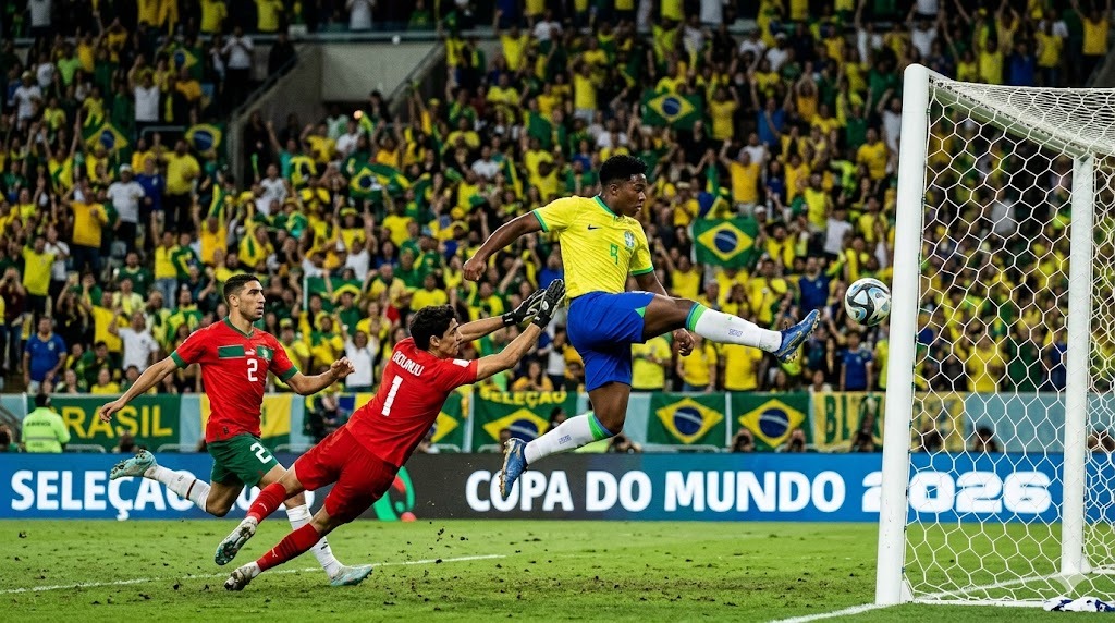 Brasil 1 x 1 Marrocos: O Empate Que Abriu a Copa e Acendeu o Alerta
