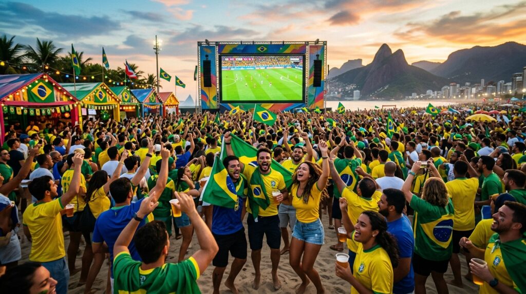 Fan Fest, Telões e Bares Temáticos: O Guia Para Assistir à Copa 2026 no Rio de Janeiro