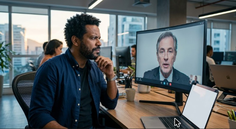 Deepfake no trabalho: pesquisa mostra que 90% dos brasileiros não sabem mais o que é real