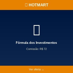 Fórmula dos Investimentos